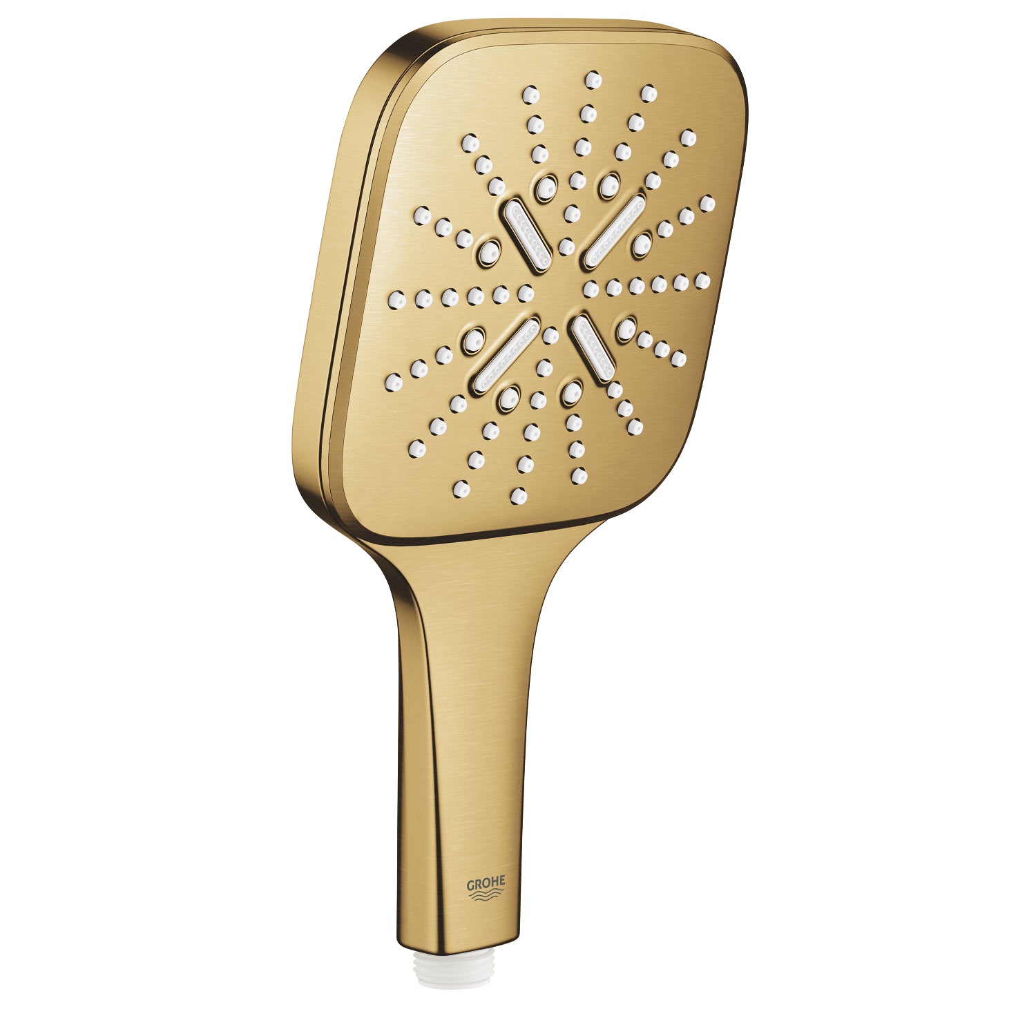 Grohe RainShower SmartActive 130 Cube El Duşu, 3 Akışlı, Fırçalı Altın - alternatif görünüm - GROHE 26582GN0