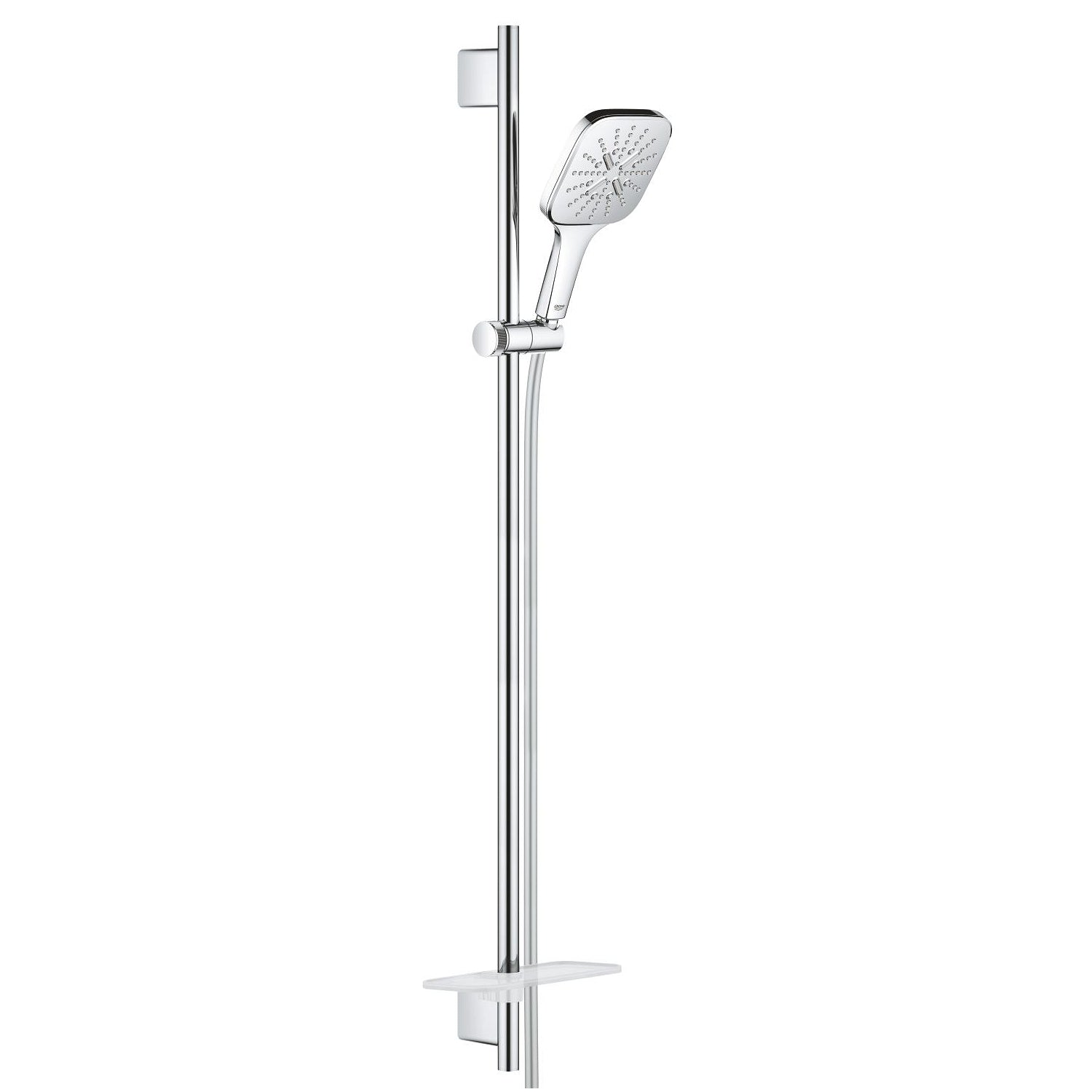 Grohe RainShower SmartActive 130 Cube Sürgülü Duş Seti, 3 Fonksiyonlu - alternatif görünüm - GROHE 26587000