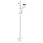 Grohe RainShower SmartActive 130 Cube Sürgülü Duş Seti, 3 Fonksiyonlu, Krom-Beyaz - alternatif görünüm - GROHE 26587LS0