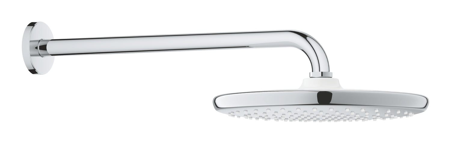 Grohe Tempesta 250 Yuvarlak Tepe Duşu Tek Akışlı, 25 cm (Duvardan Dirsek Dahil) - GROHE 26668000
