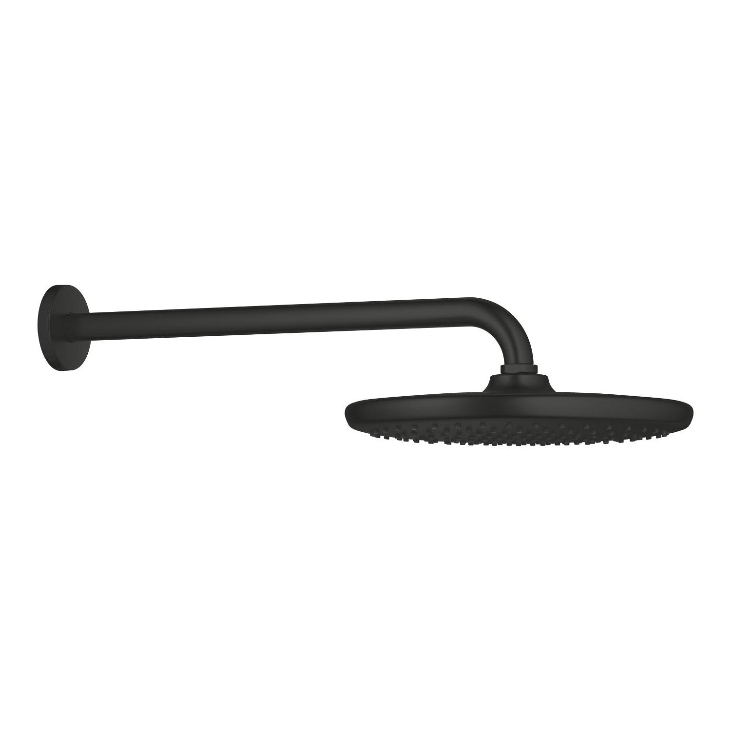 Grohe Tempesta 250 Yuvarlak Tepe Duşu Tek Akışlı, 25 cm (Duvardan Dirsek Dahil), Mat Siyah - alternatif görünüm - GROHE 266682430