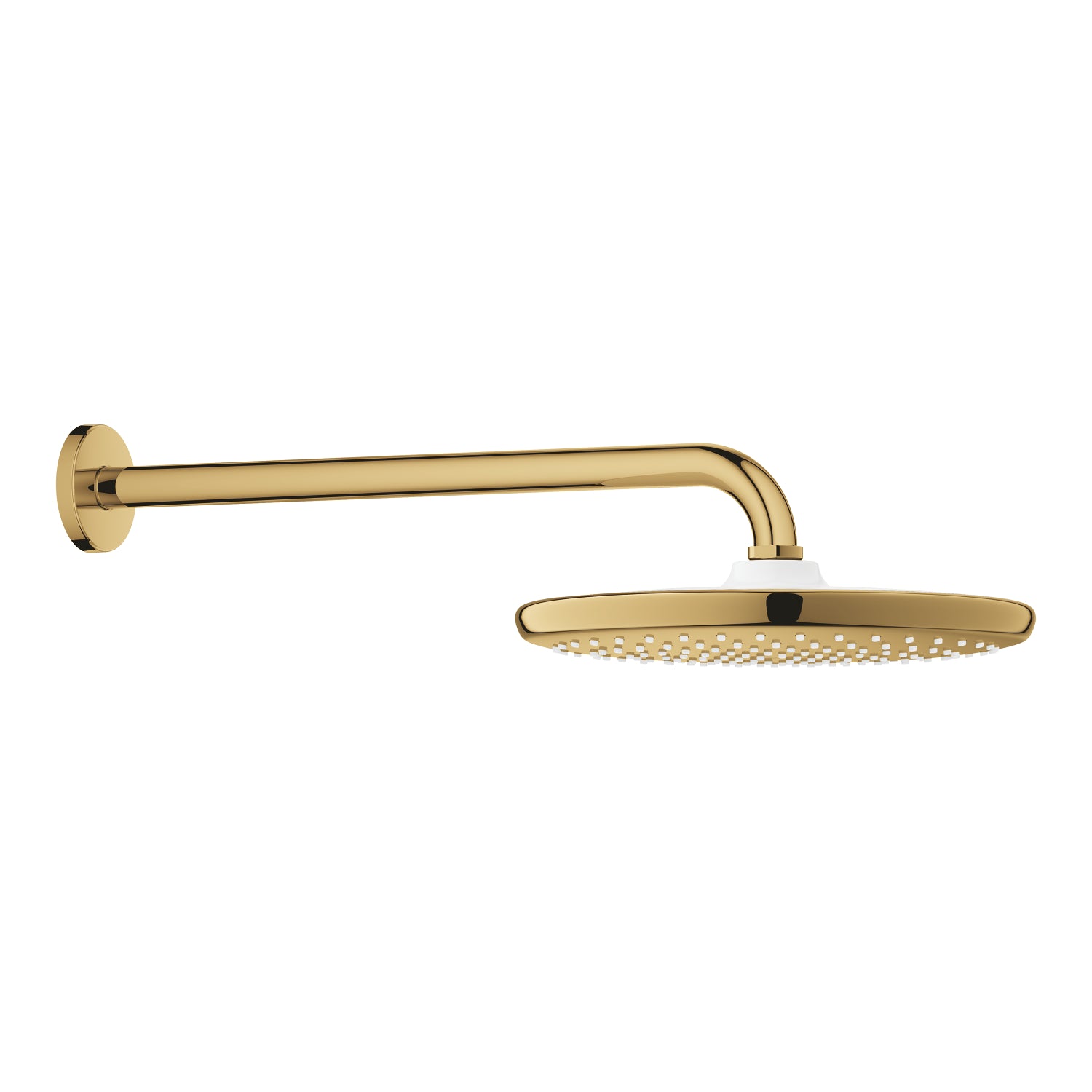 Grohe Tempesta 250 Yuvarlak Tepe Duşu Tek Akışlı, 25 cm (Duvardan Dirsek Dahil), Altın - alternatif görünüm - GROHE 26668GL0