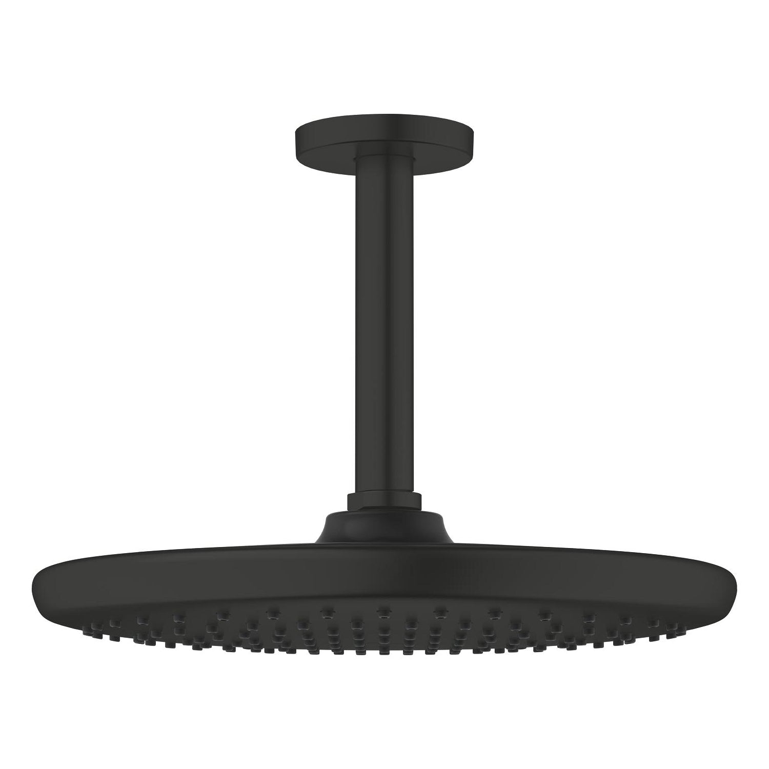 Grohe Tempesta 250 Yuvarlak Tepe Duşu Tek Akışlı, 25 cm (Tavandan Dirsek Dahil), Mat Siyah - alternatif görünüm - GROHE 266692430