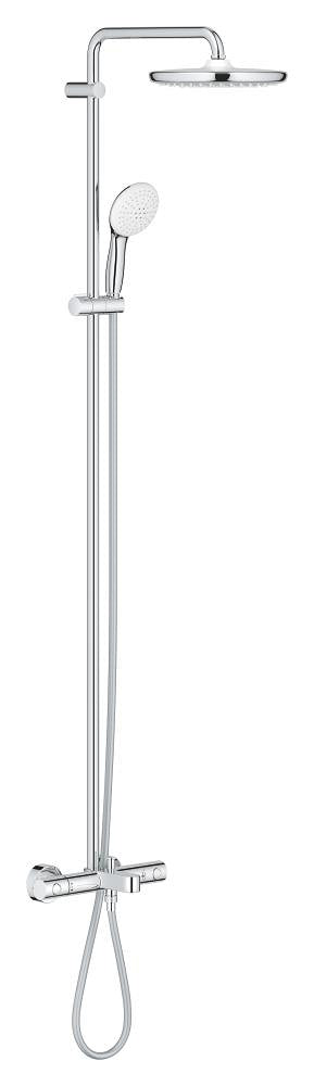 Grohe Tempesta System 250 Duvara Monte Termostatik Banyo Bataryalı Duş Kolonu - GROHE 26672001
