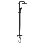 Grohe Tempesta System 250 Duvara Monte Termostatik Banyo Bataryalı Duş Kolonu, Mat Siyah - alternatif görünüm - GROHE 266722431