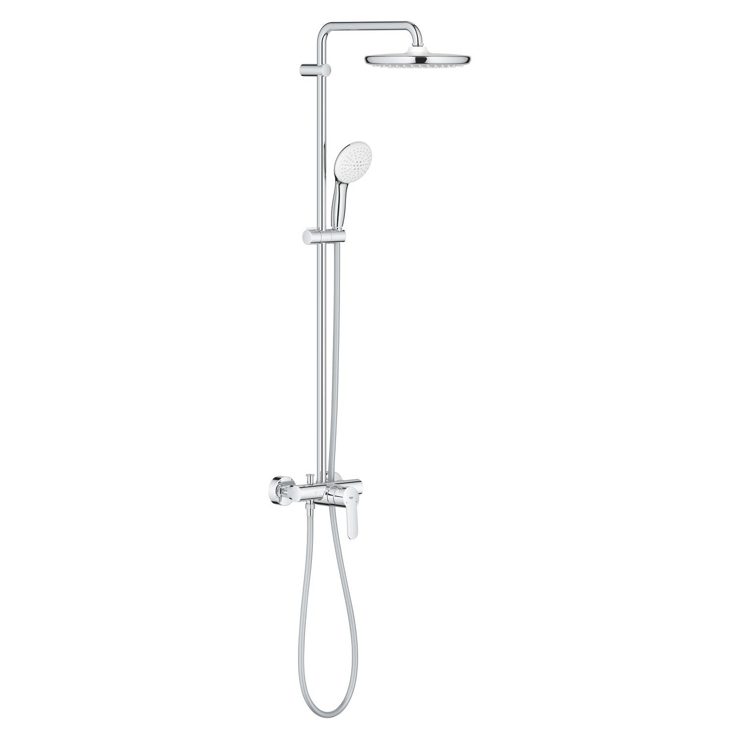 Grohe Tempesta System 250 Duvara Monte Duş Bataryalı Duş Kolonu, Krom-Beyaz - alternatif görünüm - GROHE 26673001