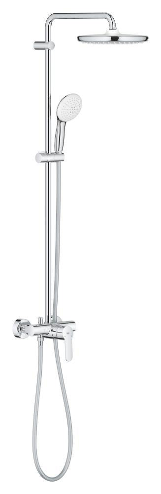 Grohe Tempesta System 250 Duvara Monte Duş Bataryalı Duş Kolonu, Krom-Beyaz - GROHE 26673001