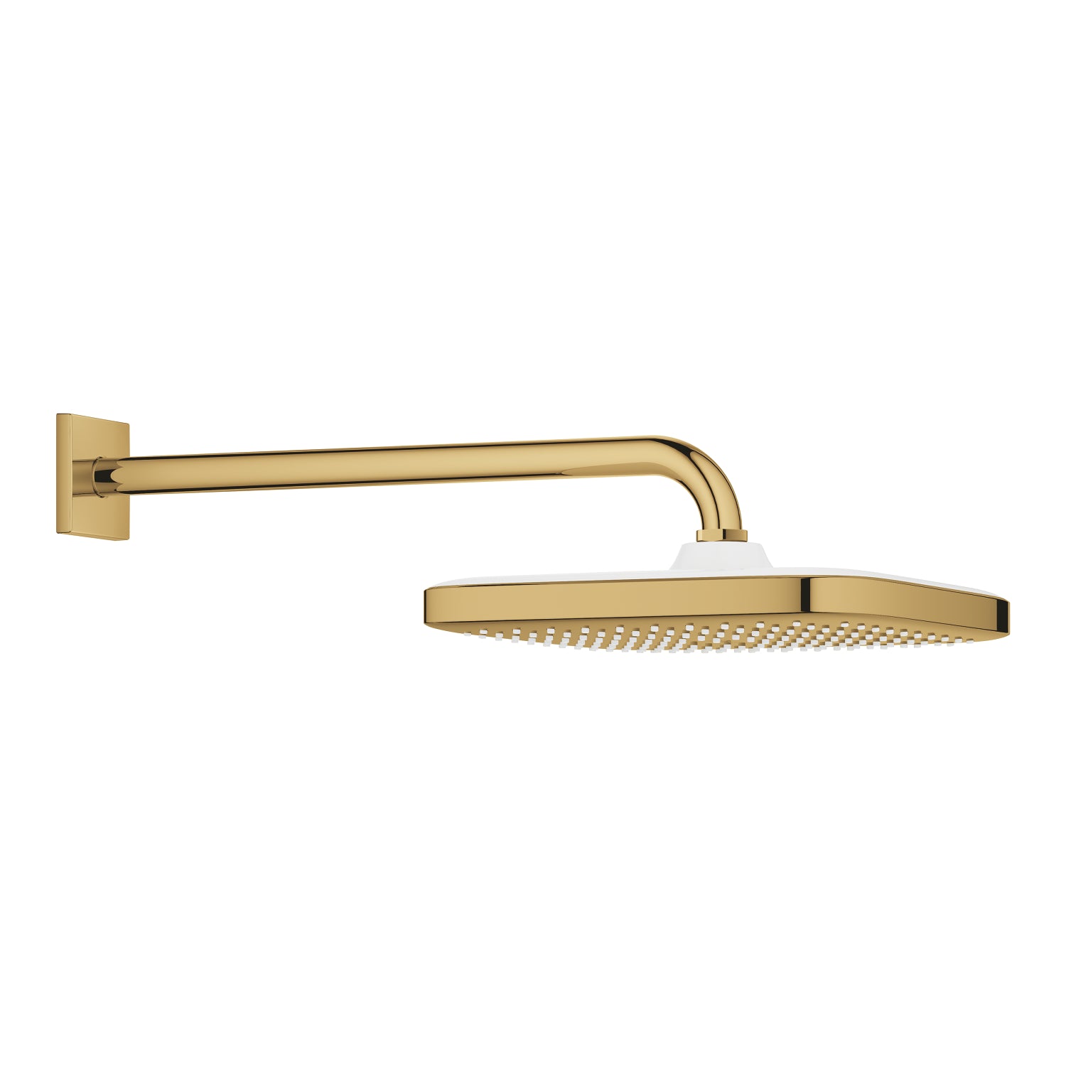 Grohe Tempesta 250 Kare Tepe Duşu Tek Akışlı, 25 cm (Duvardan Dirsek Dahil), Altın - alternatif görünüm - GROHE 26687GL0