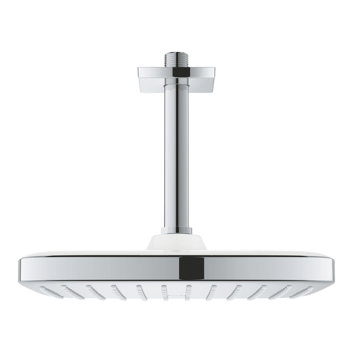 Grohe Tempesta 250 Kare Tepe Duşu Tek Akışlı, 25 cm (Tavandan Dirsek Dahil) Krom-Beyaz - alternatif görünüm - GROHE 26688000