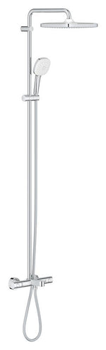 Grohe Tempesta System 250 Cube Duvara Monte Termostatik Banyo Bataryalı Duş Kolonu - GROHE 26691001