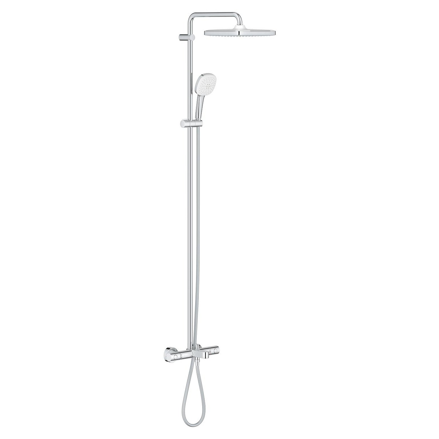 Grohe Tempesta System 250 Cube Duvara Monte Termostatik Banyo Bataryalı Duş Kolonu - alternatif görünüm - GROHE 26691001