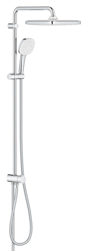 Grohe Tempesta System 250 Cube Kare Duş Başlıklı Duvara Monte Duş Sistemi - GROHE 26694001