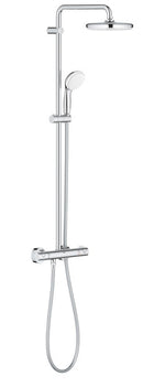 Grohe BauClassic System 210 Duvara Monte Termostatik Bataryalı Duş Kolonu