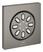 Grohe Rainshower Aqua Yan Jet, 2 Fonksiyonlu, Fırçalı Sert Grafit - GROHE 26802AL0