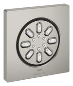 Grohe Rainshower Aqua Yan Jet, 2 Fonksiyonlu, Paslanmaz Çelik - GROHE 26802DC0