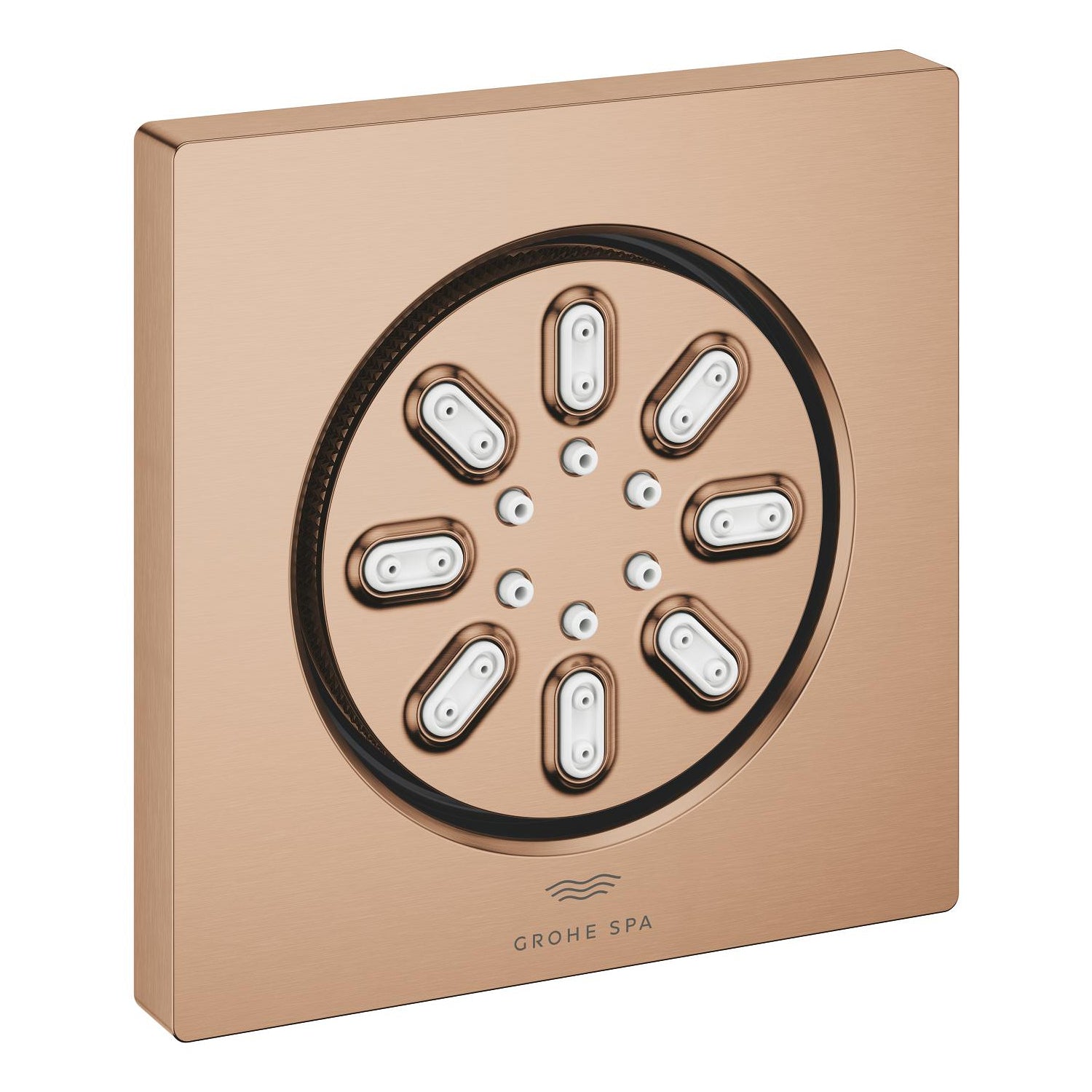 Grohe Rainshower Aqua Yan Jet, 2 Fonksiyonlu, Fırçalı Bakır - alternatif görünüm - GROHE 26802DL0