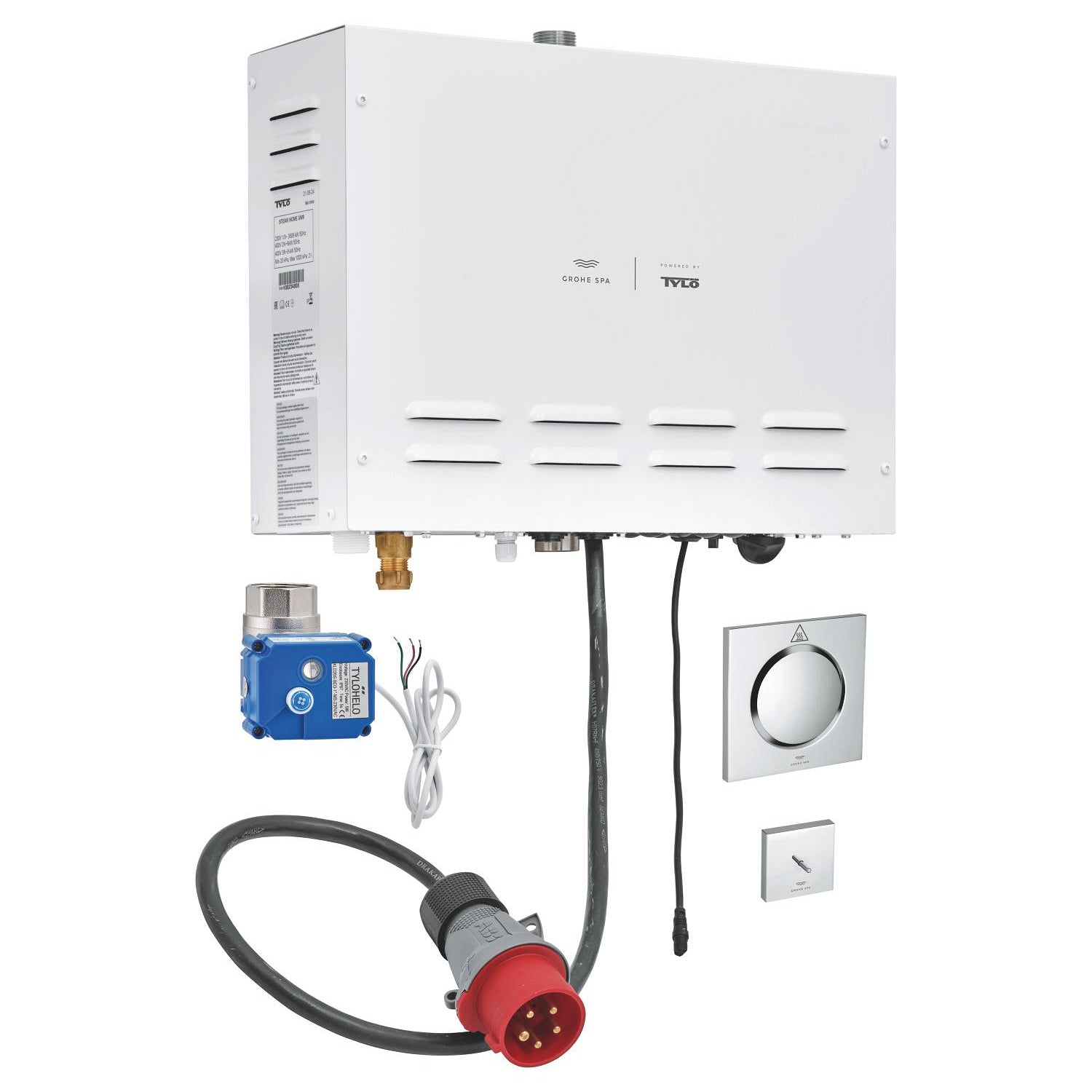 Grohe F-digital  Deluxe Steam Generator 9.9 K W With Steam Outlet And Temperature Sensor - 26828000 - alternatif görünüm - GROHE 26828000