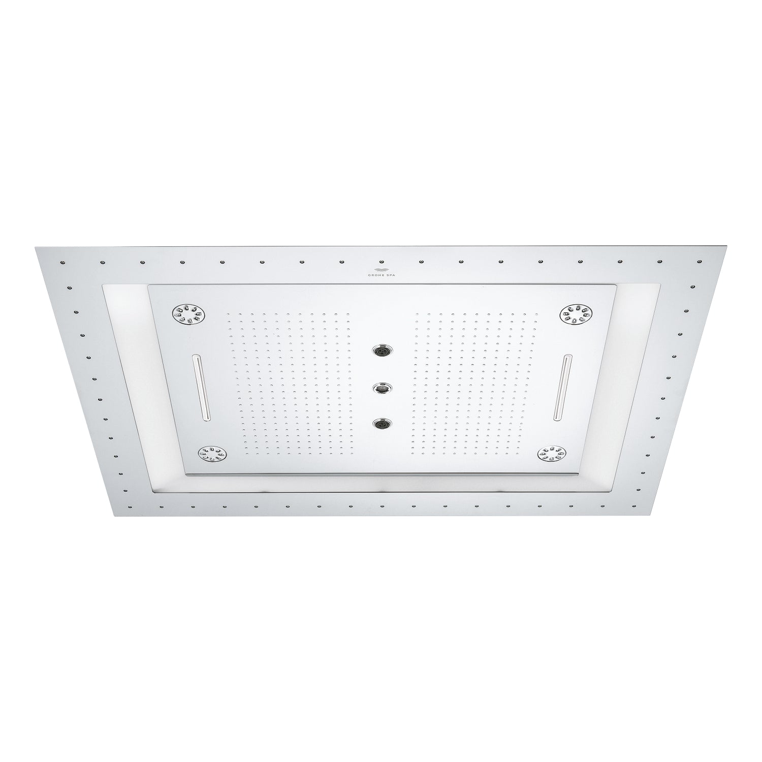 Grohe Rainshower Aqua Aquasymphony Ankastre Tepe Duşu, 6 Işıklı Sprey, 106x72 cm - alternatif görünüm - GROHE 26863000