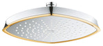 Grohe Grandera 210 Tepe Duşu 1 Akışlı, 22x22 cm, Krom-Altın - GROHE 26898IG0