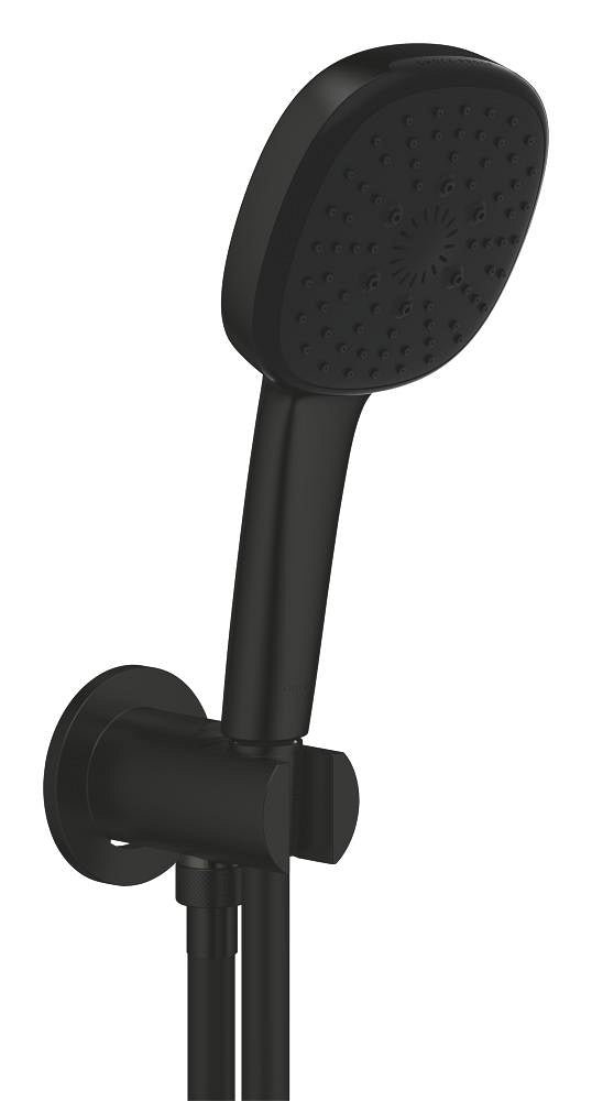 Grohe Tempesta Cube 110 Ankastre Bağlantılı El Duşu Seti, 3 Akışlı, Mat Siyah - GROHE 269102433