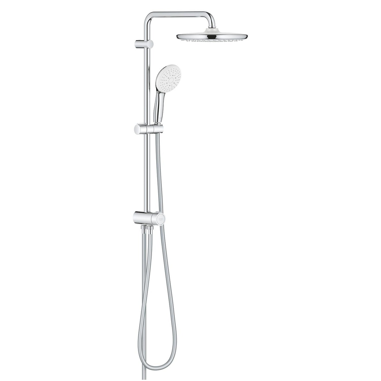 Grohe Tempesta System 250 Duvara Monte Duş Sistemi, Yön Değiştiricili, Krom-Beyaz - alternatif görünüm - GROHE 26980001
