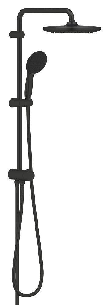 Grohe Tempesta System 250 Duvara Monte Duş Sistemi, Yön Değiştiricili, Mat Siyah - GROHE 269802431
