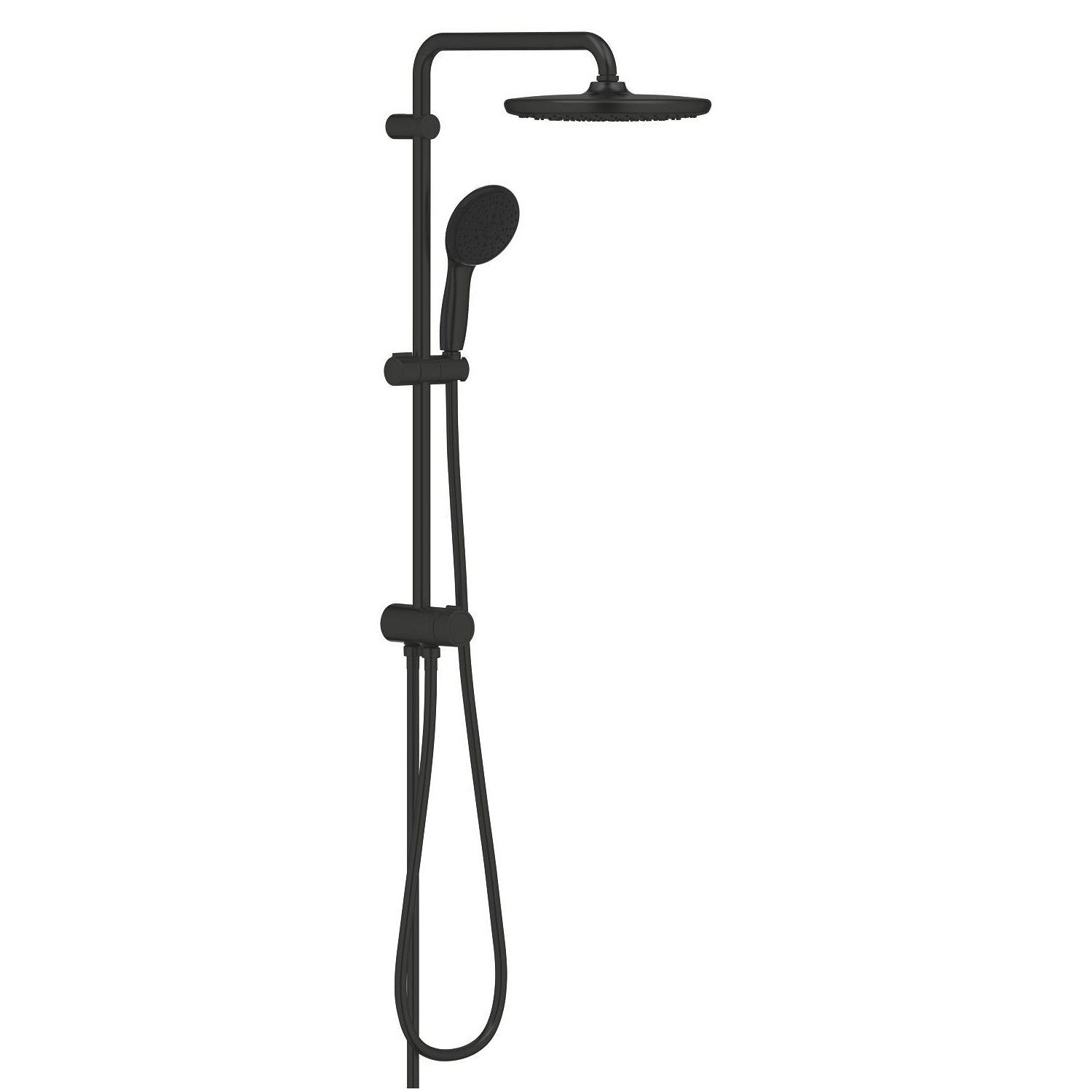 Grohe Tempesta System 250 Duvara Monte Duş Sistemi, Yön Değiştiricili, Mat Siyah - alternatif görünüm - GROHE 269802431