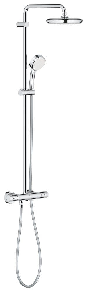 Grohe Tempesta Cosmopolitan System 210 Duvara Monte Termostatik Bataryalı Duş Kolonu - GROHE 27922001