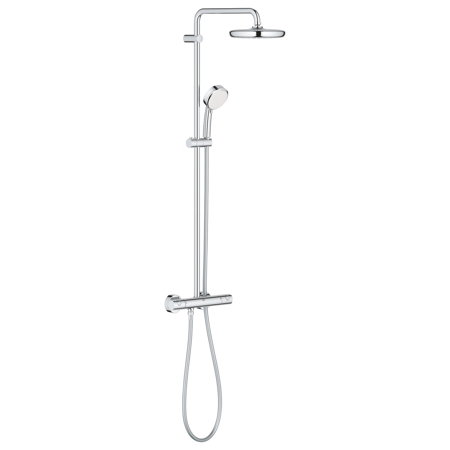 Grohe Tempesta Cosmopolitan System 210 Duvara Monte Termostatik Bataryalı Duş Kolonu - alternatif görünüm - GROHE 27922001