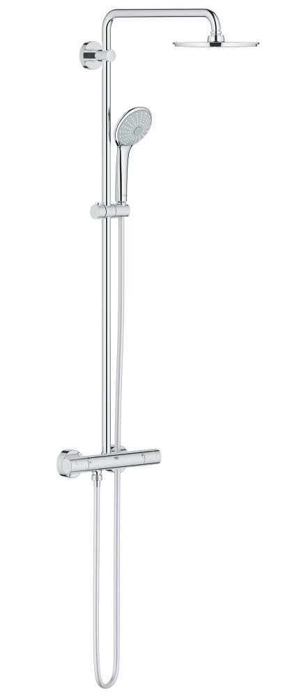 Grohe Euphoria System 210 Duvara Monte Termostatik Duş Bataryalı Duş Sistemi - GROHE 27964000