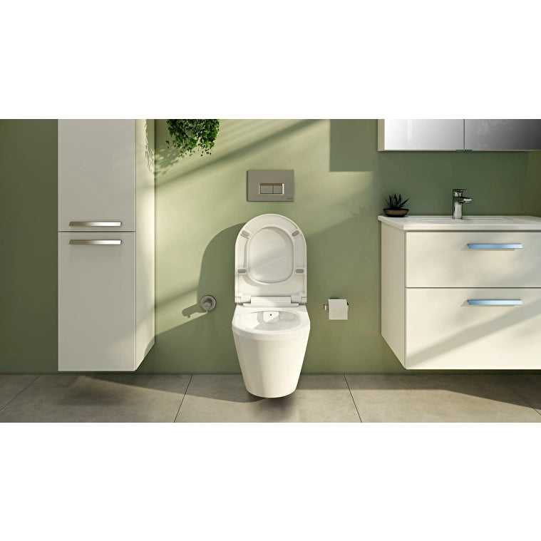 VitrA Integra Round Asma Klozet Rim-ex, 55 cm, Mat Beyaz