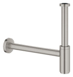 Grohe T-tipi Lavabo Sifonu, Paslanmaz Çelik - GROHE 28912DC0