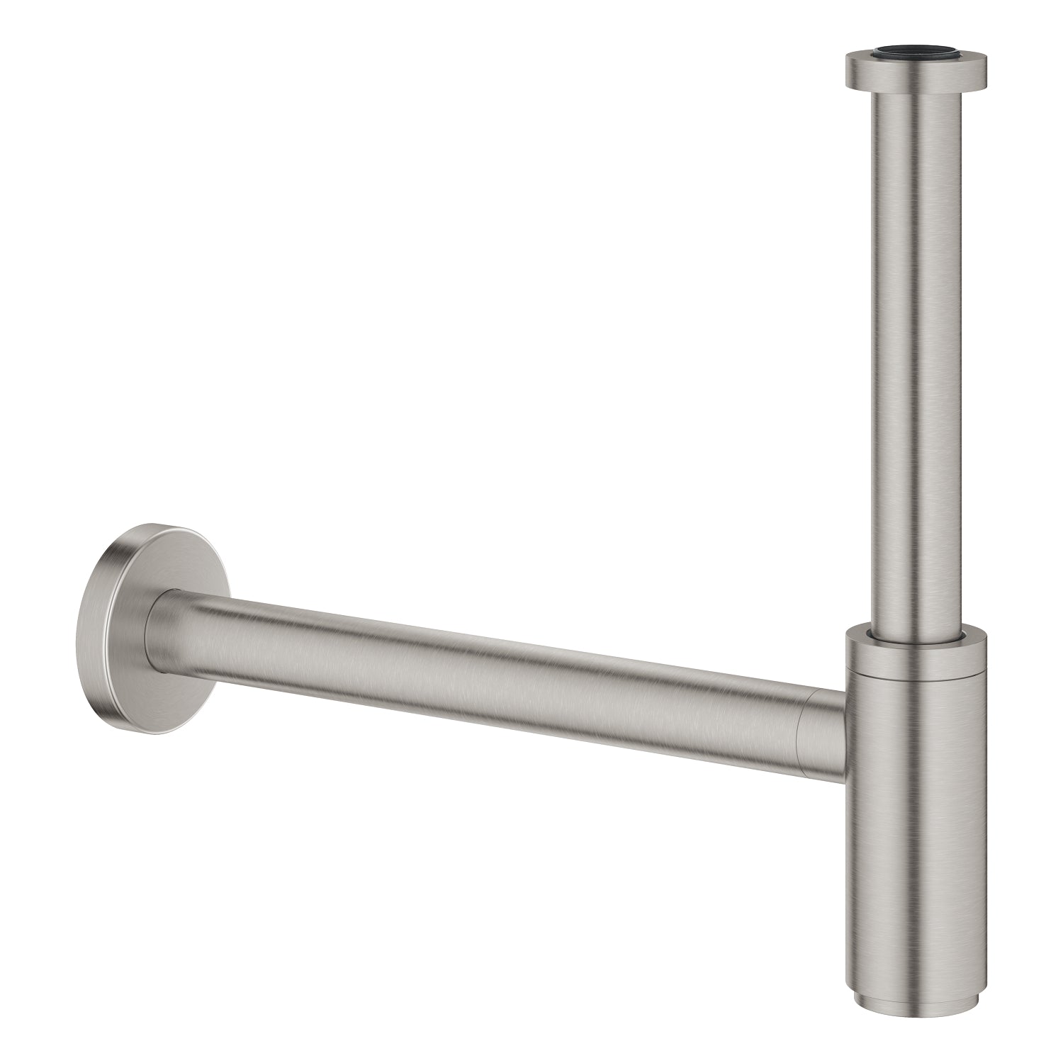 Grohe T-tipi Lavabo Sifonu, Paslanmaz Çelik - alternatif görünüm - GROHE 28912DC0
