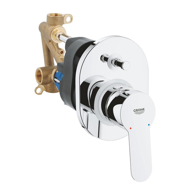 Grohe BauEdge Ankastre Banyo/Duş Bataryası, Krom