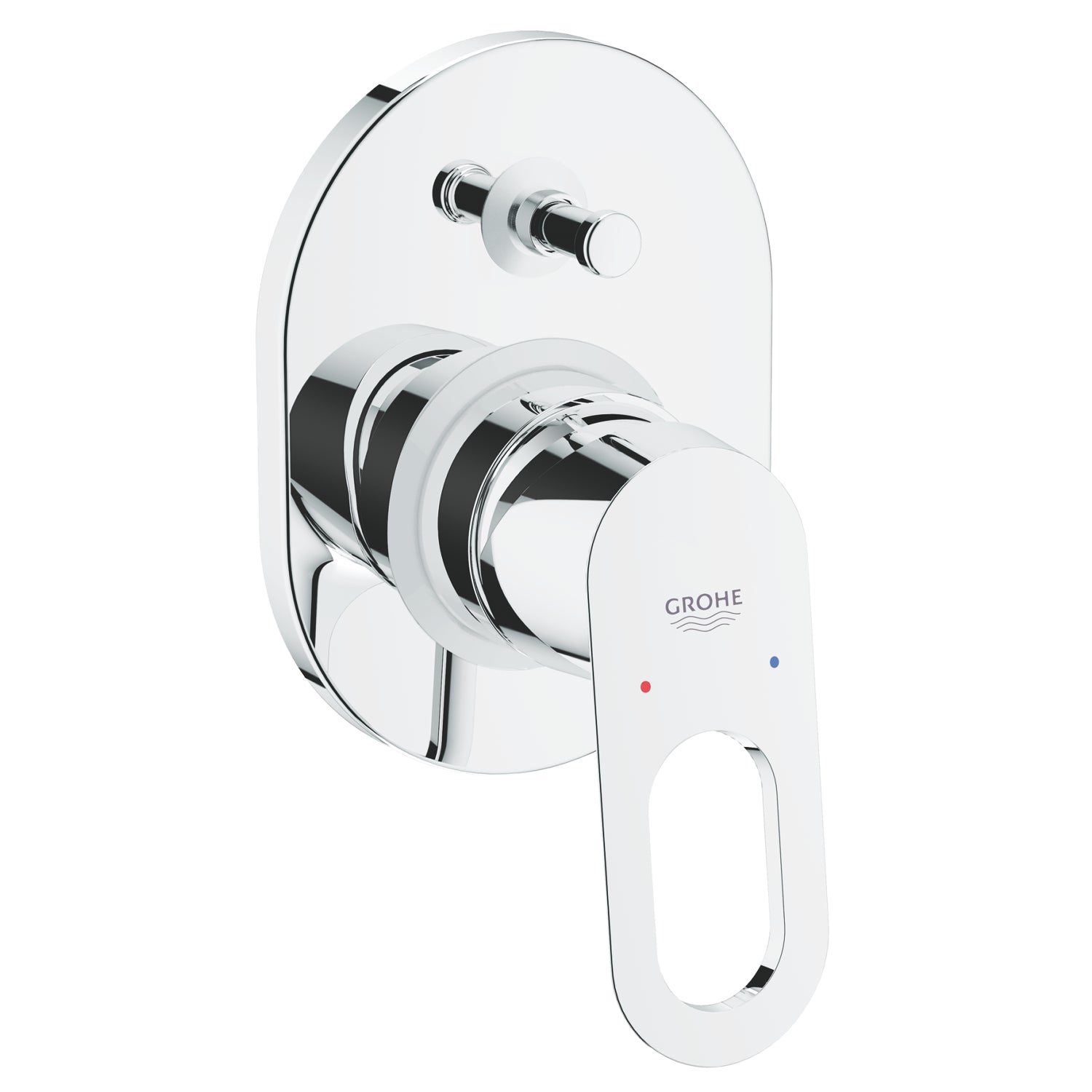 Grohe BauLoop Ankastre Banyo Duş Bataryası (Sıva Üstü Grubu) - alternatif görünüm - GROHE 29041000