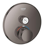 Grohe Grohtherm SmartControl Ankastre Termostatik Duş Bataryası (Sıva Üstü Grubu), Sert Grafit - GROHE 29118A00