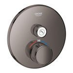 Grohe Grohtherm SmartControl Ankastre Termostatik Duş Bataryası (Sıva Üstü Grubu), Sert Grafit - alternatif görünüm - GROHE 29118A00
