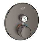 Grohe Grohtherm SmartControl Ankastre Termostatik Duş Bataryası (Sıva Üstü Grubu), Fırçalı Sert Grafit - alternatif görünüm - GROHE 29118AL0
