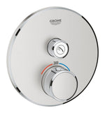 Grohe Grohtherm SmartControl Ankastre Termostatik Duş Bataryası (Sıva Üstü Grubu), Paslanmaz Çelik - GROHE 29118DC0