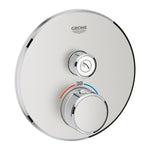 Grohe Grohtherm SmartControl Ankastre Termostatik Duş Bataryası (Sıva Üstü Grubu), Paslanmaz Çelik - alternatif görünüm - GROHE 29118DC0