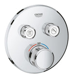 Grohe Grohtherm SmartControl Çift Valfli Akış Kontrollü, Ankastre Termostatik Banyo Bataryası (Sıva Üstü Grubu) - GROHE 29119000