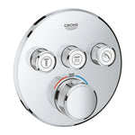 Grohe SmartControl Akış Kontrollü Ankastre Termostatik Banyo Bataryası (3 Yollu, Sıva Üstü Grubu) - alternatif görünüm - GROHE 29121000