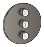 Grohe SmartControl Akış Kontrollü Ankastre Yönlendirici (3 Yollu, Sıva Üstü Grubu), Fırçalı Sert Grafit - GROHE 29122AL0