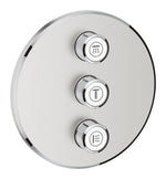 Grohe SmartControl Akış Kontrollü Ankastre Yönlendirici (3 Yollu, Sıva Üstü Grubu), Paslanmaz Çelik - GROHE 29122DC0