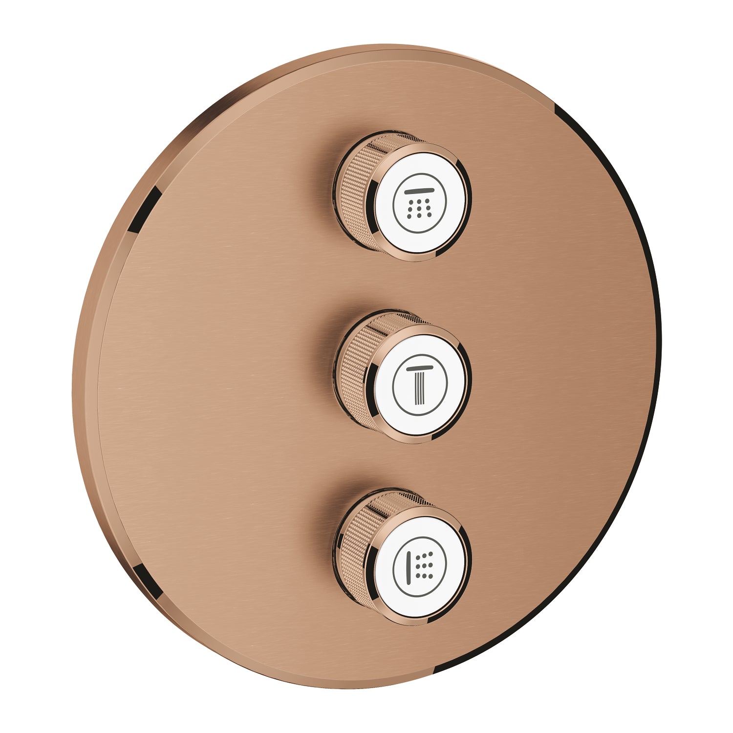 Grohe SmartControl Akış Kontrollü Ankastre Yönlendirici (3 Yollu, Sıva Üstü Grubu), Fırçalı Bakır - alternatif görünüm - GROHE 29122DL0