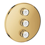 Grohe SmartControl Akış Kontrollü Ankastre Yönlendirici (3 Yollu, Sıva Üstü Grubu), Altın - alternatif görünüm - GROHE 29122GL0