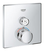 Grohe Grohtherm SmartControl Tek Valfli Akış Kontrollü, Ankastre Termostatik Duş Bataryası (Sıva Üstü Grubu) - GROHE 29123000