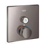 Grohe Grohtherm SmartControl Ankastre Termostatik Duş Bataryası, Sert Grafit - alternatif görünüm - GROHE 29123A00