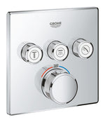 Grohe SmartControl Akış Kontrollü Ankastre Termostatik Banyo Bataryası (3 Yollu, Sıva Üstü Grubu) - GROHE 29126000