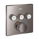 Grohe Grohtherm SmartControl Akış Kontrollü Ankastre Termostatik Banyo Bataryası (3 Yollu, Sıva Üstü Grubu), Sert Grafit - alternatif görünüm - GROHE 29126A00